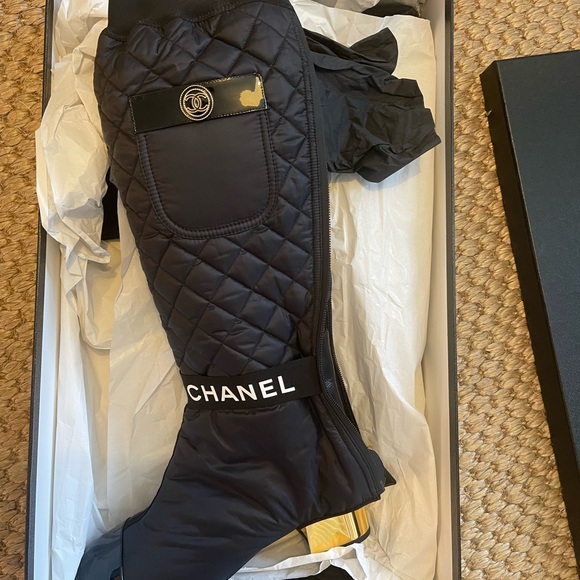 Chanel Mixed Fiber two in one boots. NIB. 39 EU. - Picture 2 of 5